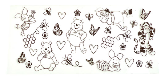 Honey Bear &amp; Friends Silhouette Cup